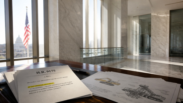 Crypto Groups Push Congress on H.R. 9175 Mining Tax Deferral