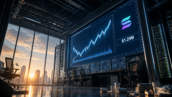 Solana Captures 95% of Tokenized Equity Trading in Record $1.29B Week