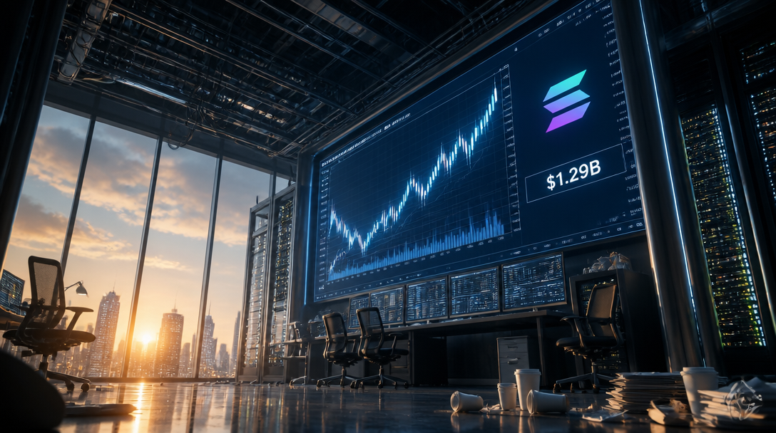 Solana Captures 95% of Tokenized Equity Trading in Record $1.29B Week