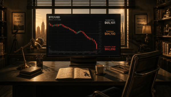 Bitcoin Faces $62,200 Target If $64,700 Resistance Fails
