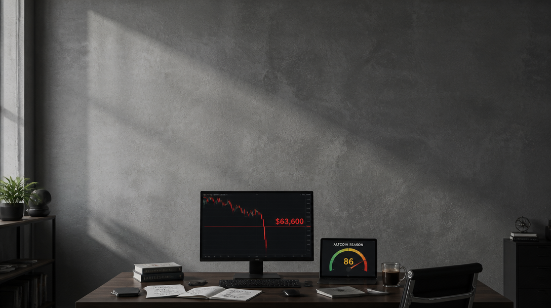 Glassnode Altcoin Signal Hits 86 on Bitcoin Weakness