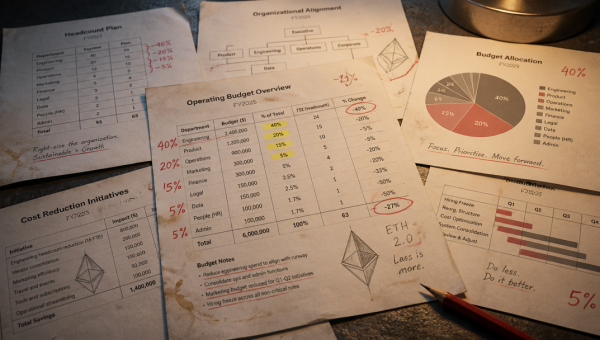 Ethereum Foundation Cuts Budget 40% as Vitalik Charts Leaner Path