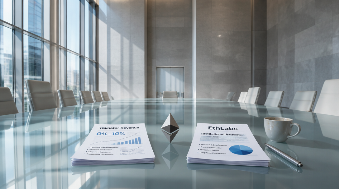 Ethereum Splits on Staking Tax vs. Private Labs to Fund Protocol