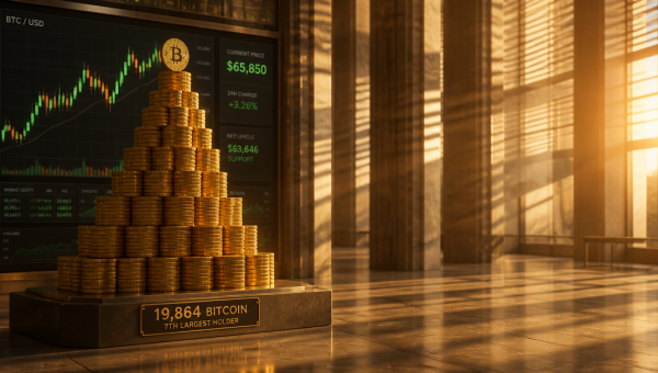 Strive Reaches 19,864 BTC, Seventh-Largest Corporate Holder