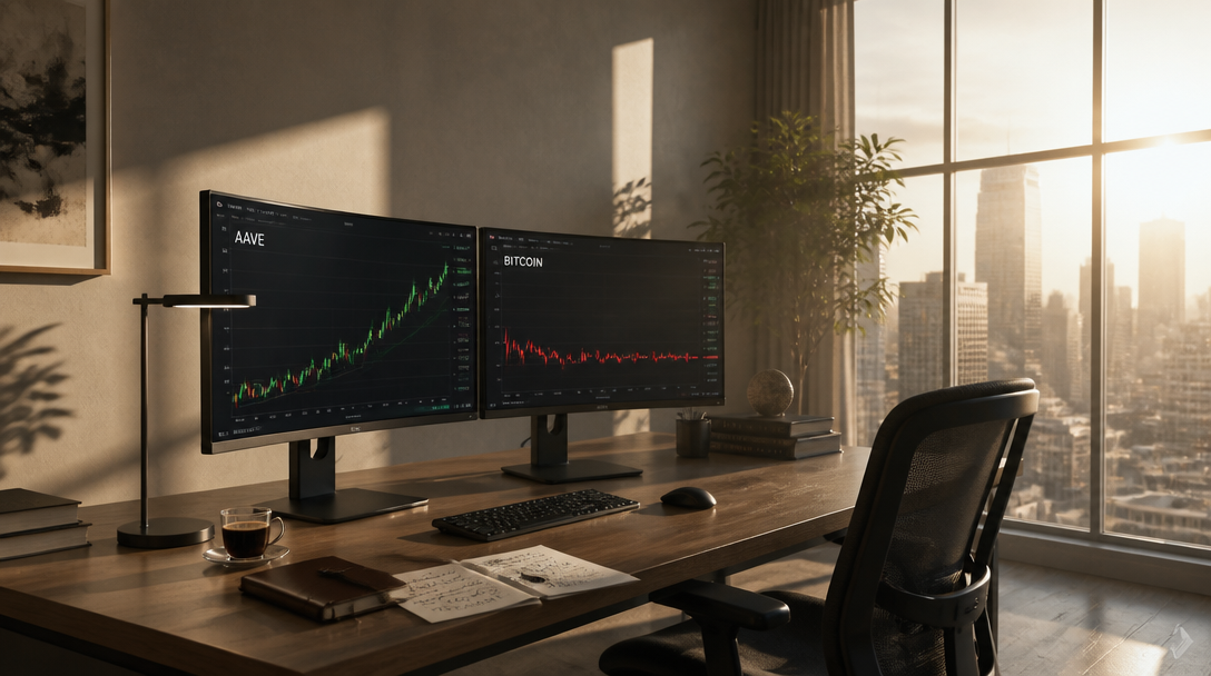 Aave Rallies as Traders Price Institutional DeFi Thesis