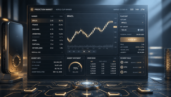 60% of World Cup Bettors New to Crypto via Polymarket