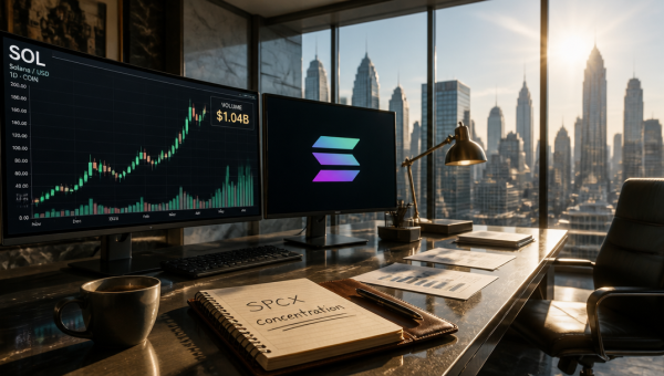 Solana Tokenized Equities Hit $1.04B Weekly Volume