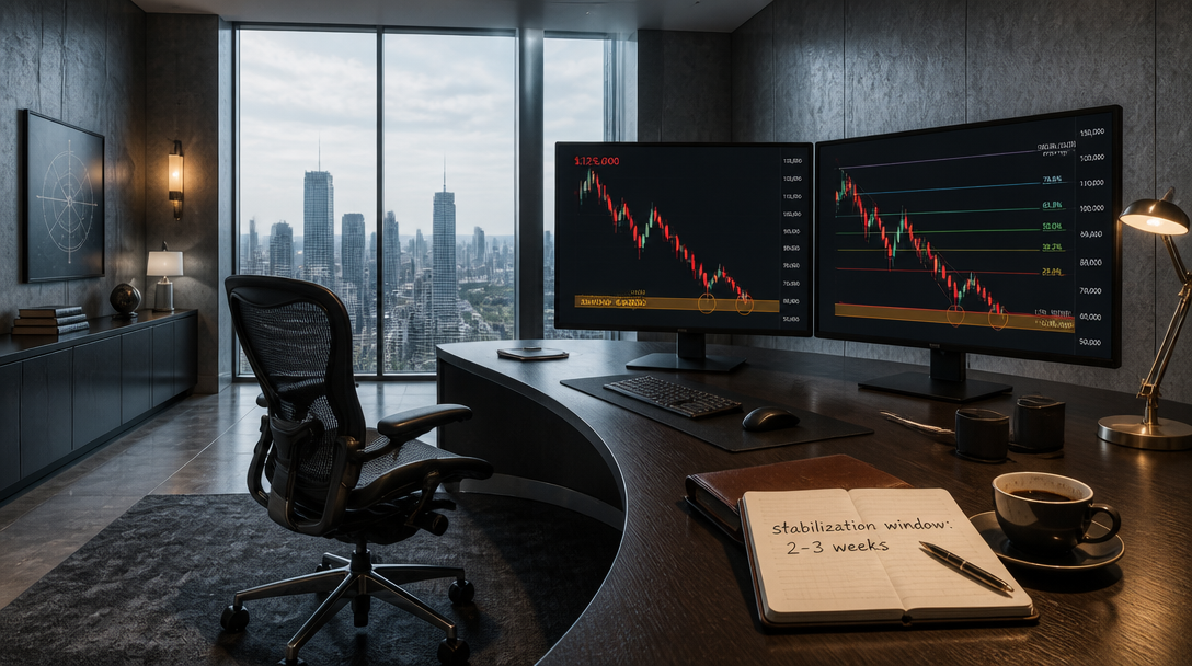 Bitcoin Tests $58K–$60K Support for Third Time Amid 50% Decline