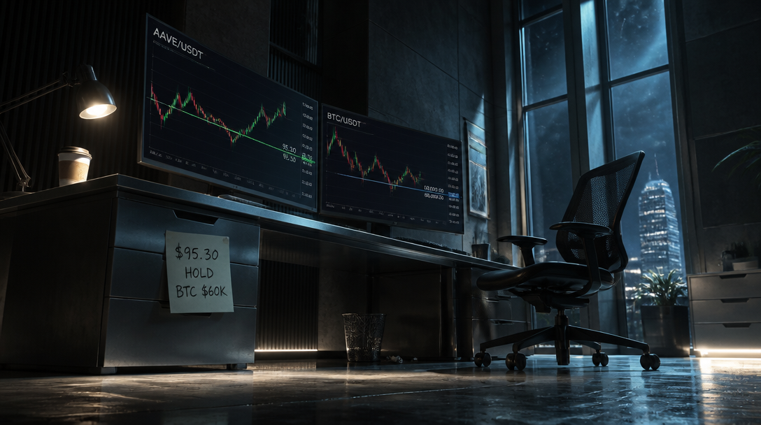 Aave Reclaims $95.30 Support as DeFi Rebounds