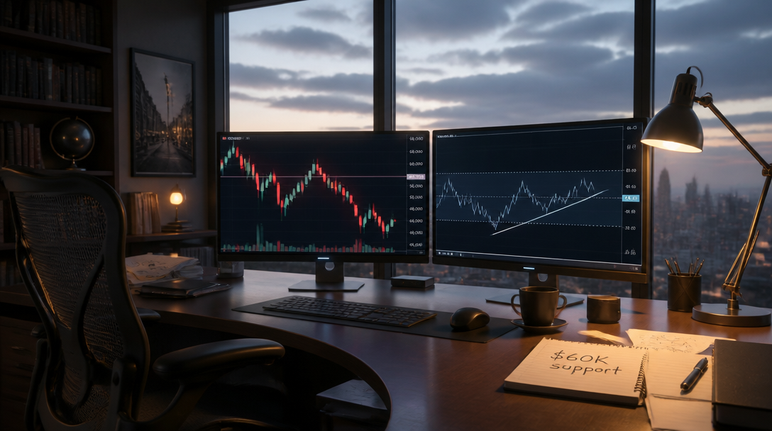Bitcoin RSI Prints Bullish Divergence as Price Nears $60K Support