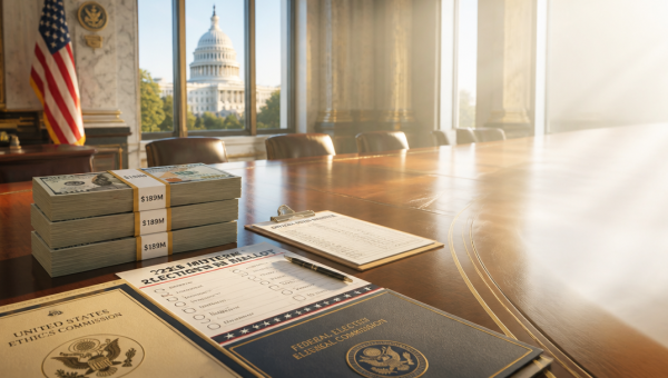 Crypto’s $189M Midterm Blitz Dwarfs 2024 Spending
