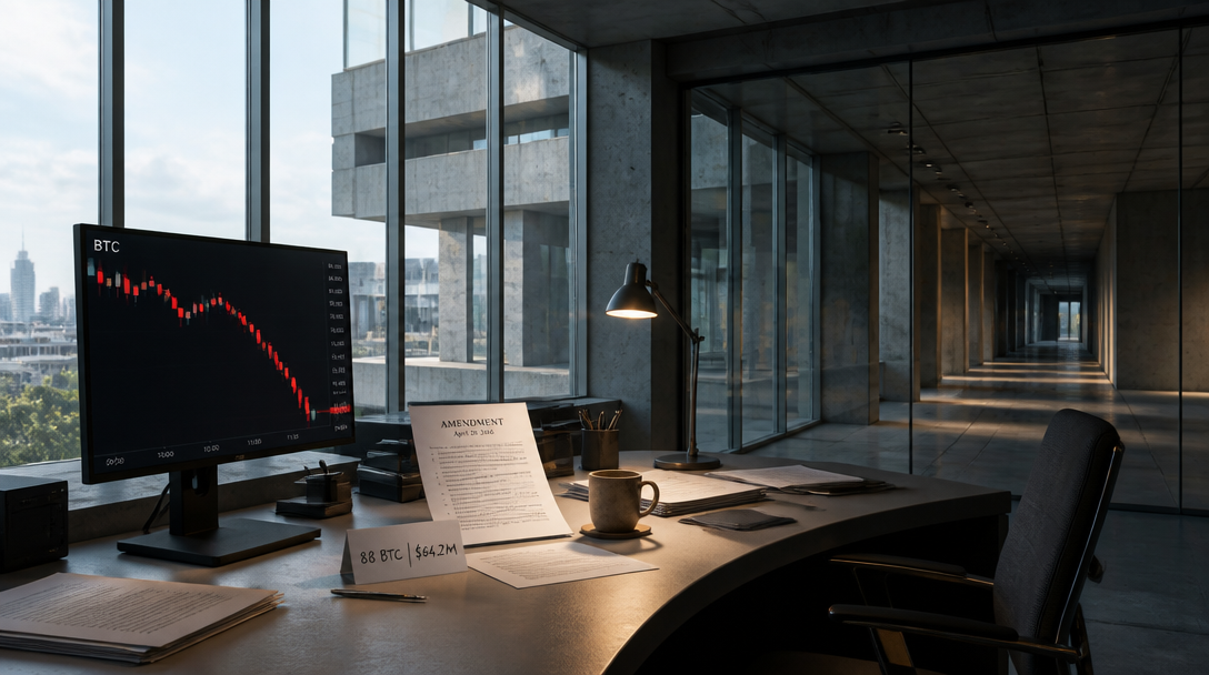 K Wave Liquidates All 88 Bitcoin for $64.2M to Meet Debt, Nasdaq Rules