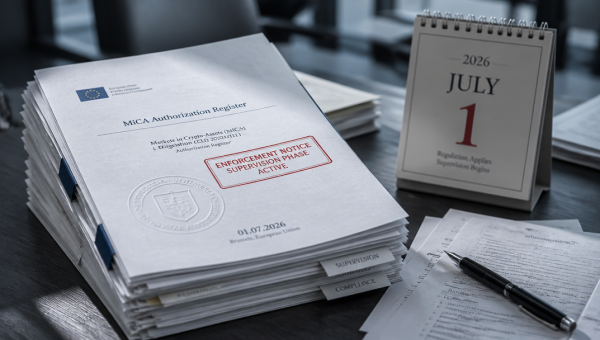 EU Crypto Enforcement Phase Begins as MiCA Transition Ends