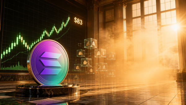 SOL Hits 30-Day High of $83 on Tokenized Assets Surge