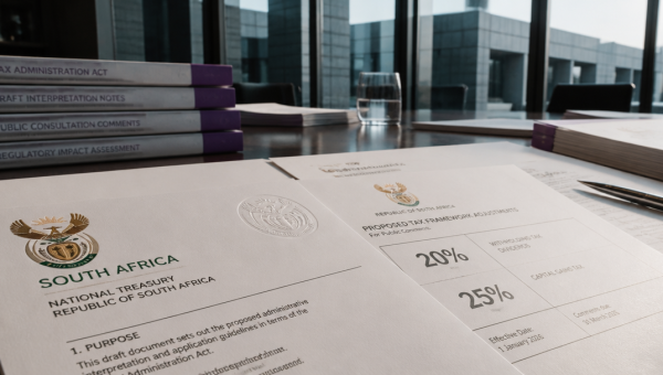 South Africa’s SARS Issues Draft Crypto Tax Guidance