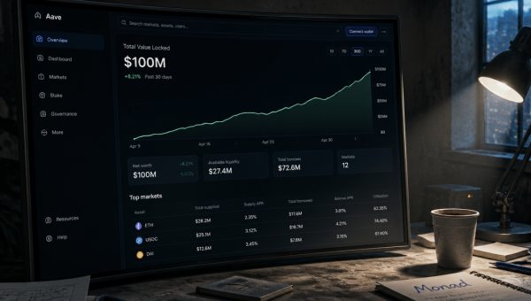 Aave Crosses $100M in Monad Deposits