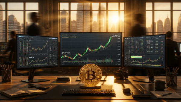 Bitcoin Rebounds to $62K as CryptoQuant Flags Improving Demand