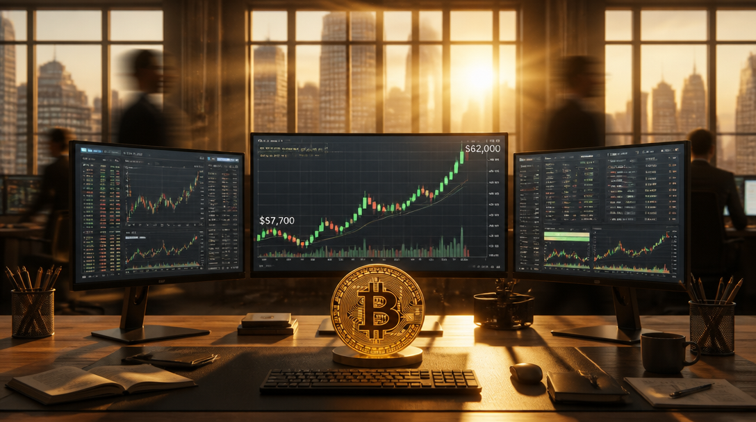 Bitcoin Rebounds to $62K as CryptoQuant Flags Improving Demand