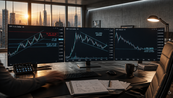 XRP Holds Near $1.10 as Traders Eye Breakout Setup