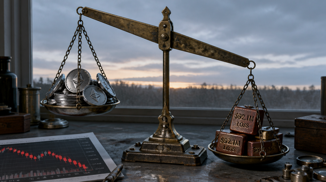 BitMine’s $46M Ethereum Staking Gain Wiped Out by $92.1M Options Loss
