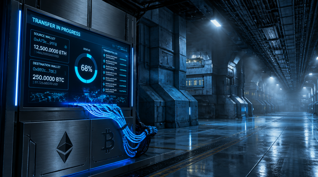 U.S. Moves $288M in Bitcoin and Ether to Coinbase Prime