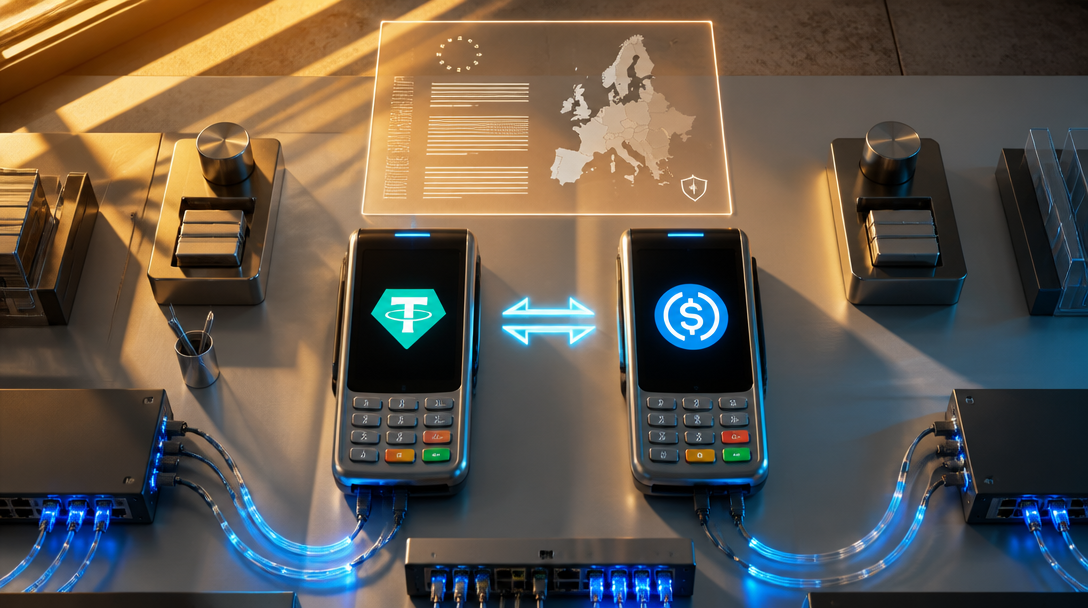 OKX Europe Launches USDT-to-USDC Conversion as MiCA Rules Tighten