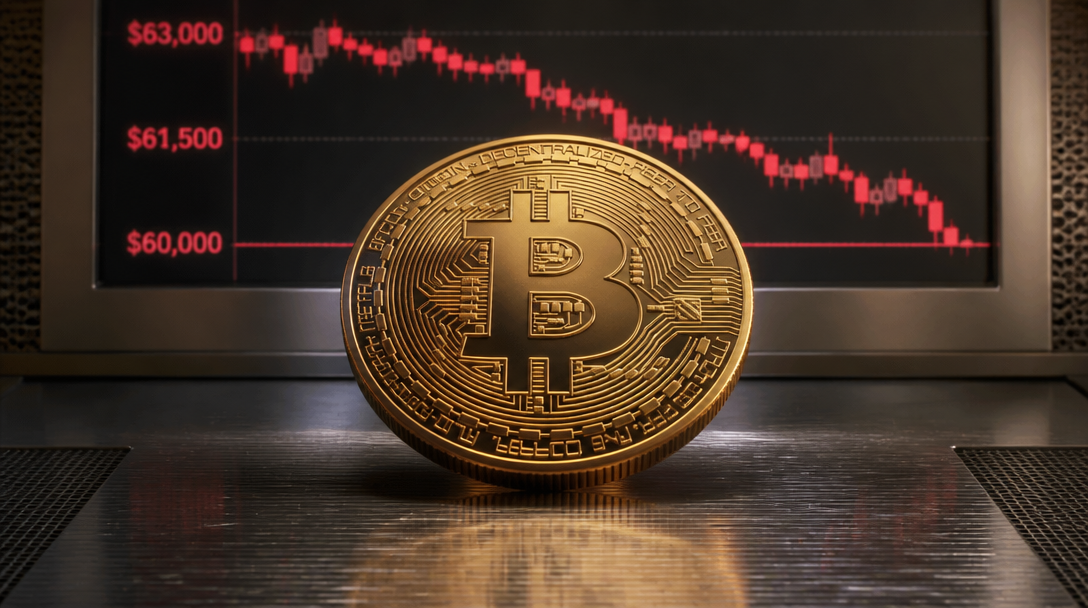 Bitcoin Drops Below $63,000 as Tech Stocks Trigger Risk-Off