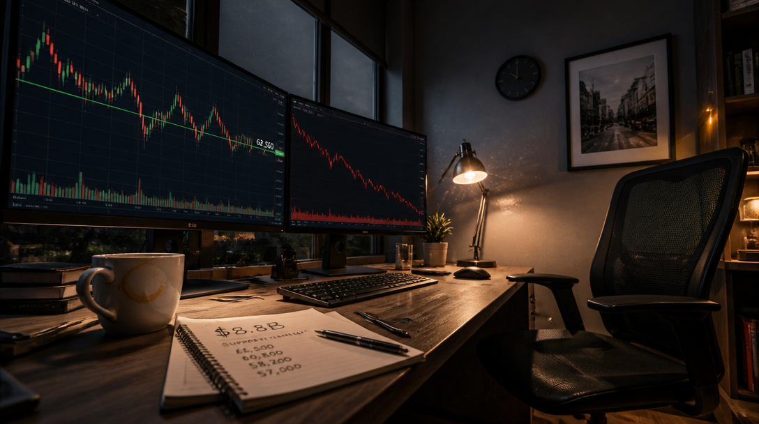 Bitcoin Defends $62,500 as Altcoins Shed $8.8 Billion