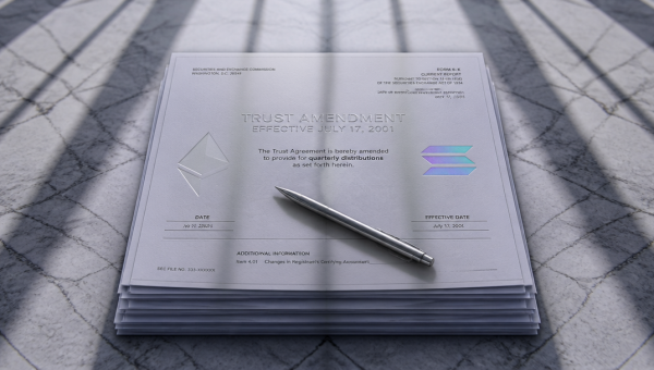 Grayscale Amends ETHE, GSOL Trusts for Quarterly Cash Distributions