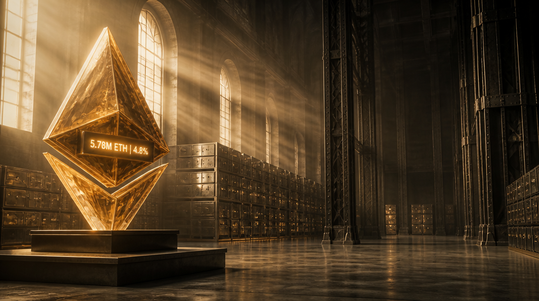 Bitmine Hits 5.78M ETH, Nears 5% Supply Goal