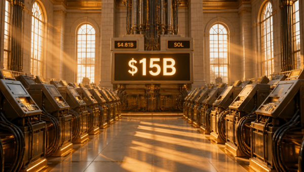 Solana Stablecoins Hit $15B Milestone