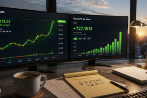 Bitcoin Climbs Above $66,000 as ETF Inflows Return