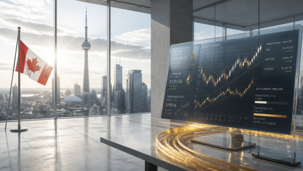 Coinbase Expands Canada Platform to Tokenized Stocks, Prediction Markets