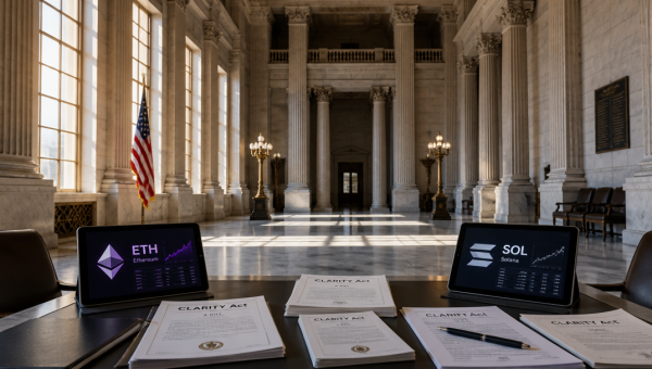 Senate Republicans Release Updated CLARITY Act Ahead of August Recess