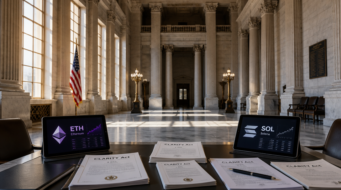 Senate Republicans Release Updated CLARITY Act Ahead of August Recess