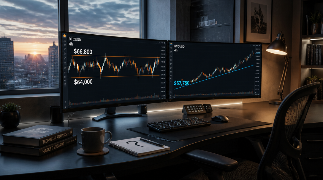 Bitcoin Holds $64K-$66.8K Range After 13% Rally From July Lows