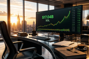 Solana DEX Volume Hits $17.04B in Daily Trading Surge