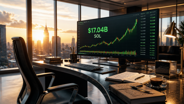 Solana DEX Volume Hits $17.04B in Daily Trading Surge