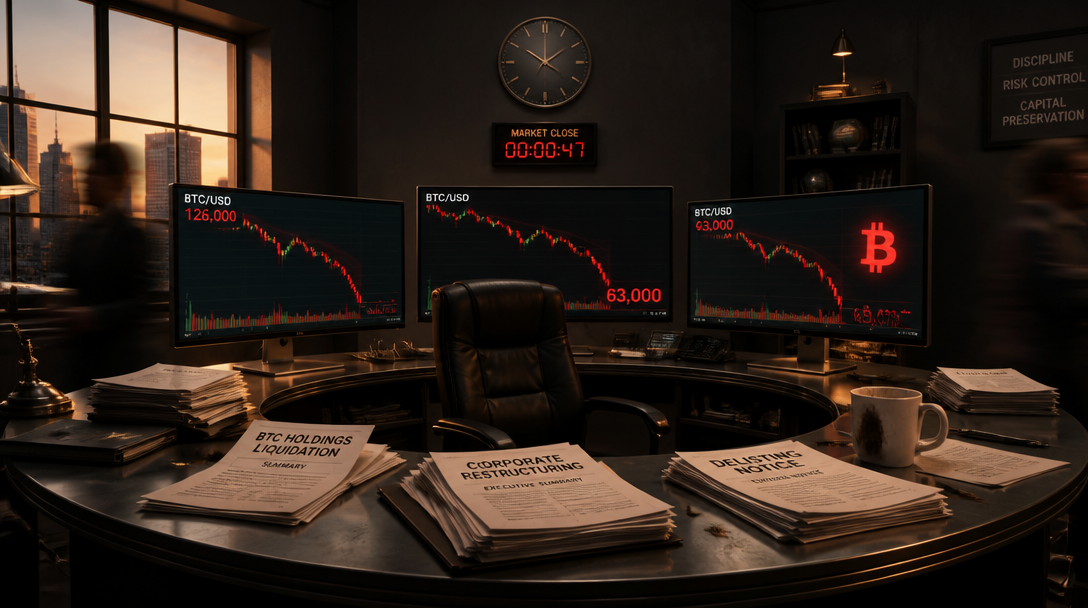 Bitcoin Treasury Companies Liquidate Holdings as Prices Fall 50%