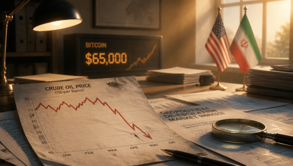 Brent Crude Plunges 7% as U.S.-Iran Pause Lifts Crypto