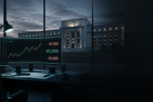 Bitcoin Holds $65K as Fed Decision and Earnings Loom