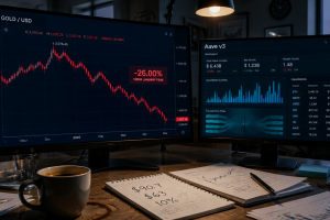 RedStone Report: Tokenized Gold Held Up in March Sell-Off, But DeFi Adoption Lags