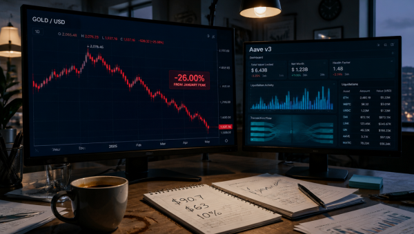 RedStone Report: Tokenized Gold Held Up in March Sell-Off, But DeFi Adoption Lags