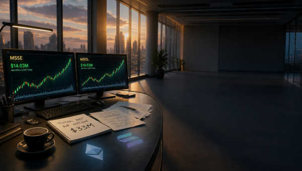 Morgan Stanley Ethereum and Solana ETFs Draw $33M in Second-Day Inflows