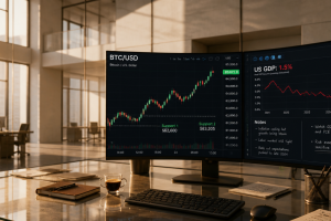 Bitcoin Tops $65,000 After US GDP Growth Misses Forecasts