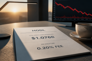 VanEck’s HODL Bitcoin ETF Sponsor Fee Waiver Expires With $1.076B in Assets