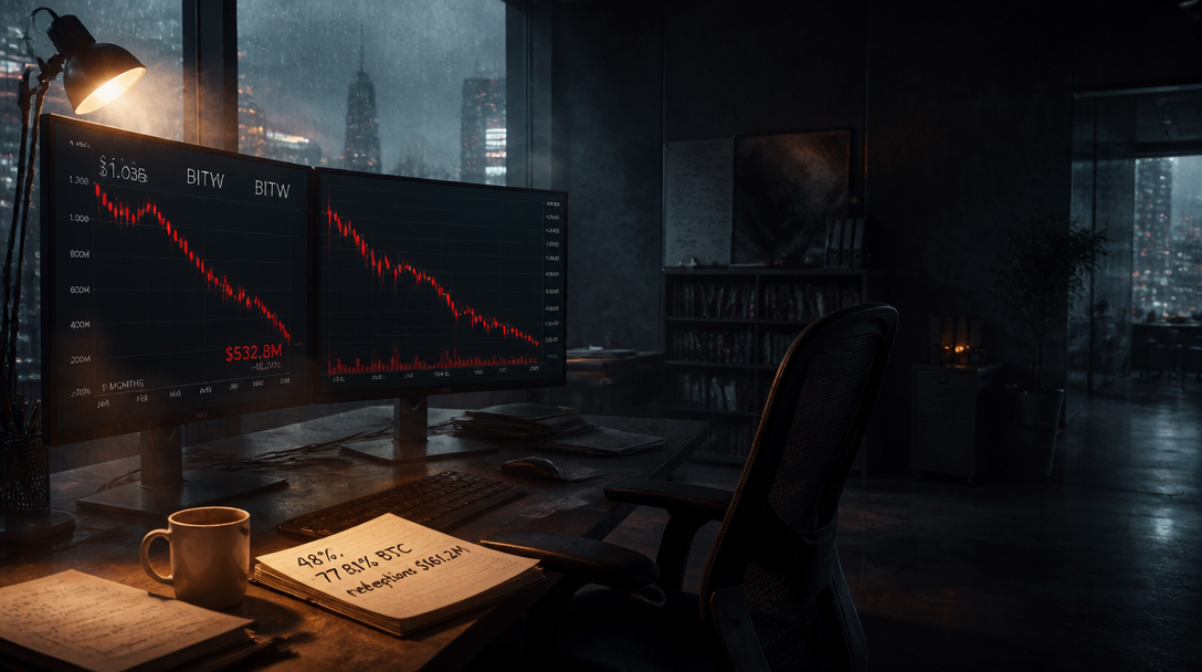 Bitwise 10 Crypto Index ETF Loses 48% Assets in First Half of 2026