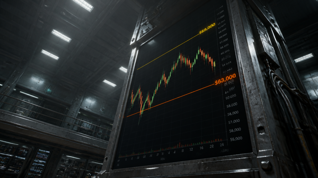 Bitcoin Eyes $63K Demand Shelf as CPI Week Tests $69K Resistance