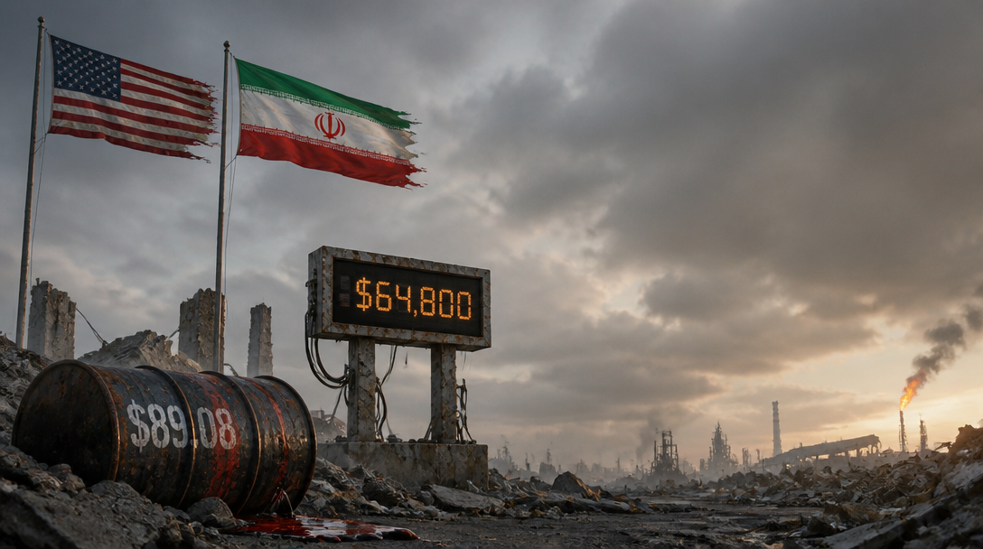 Bitcoin Stuck Below $65K as Trump Kills Hormuz Deal
