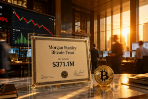 Morgan Stanley Bitcoin Trust Reports $371.1M Inflows Despite $66.8M Loss